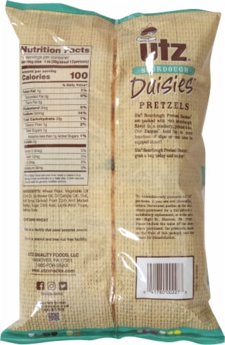 Utz Pretzel Daisies Perspective: back