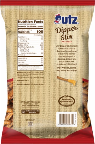 Utz® Country Store Stix Pretzels Perspective: back