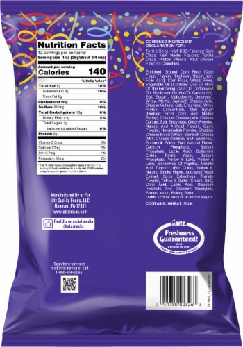 Utz® Party Mix Perspective: back