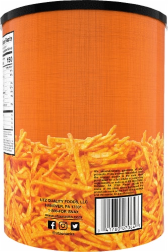 Utz® Barbeque Potato Stix Perspective: back