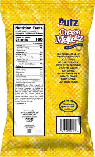 Utz® Cheese Melteez Perspective: back