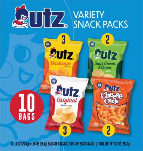 Utz® Variety Snack Packs Perspective: back