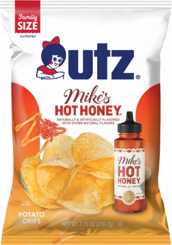 Utz® Mike’s Hot Honey® Potato Chips Family Size Perspective: back