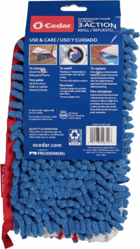O Cedar® 132590 M-F Microfiber Flip Mop Refill Perspective: back