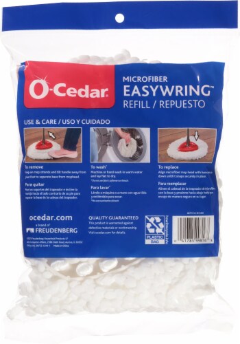 O-Cedar® Microfiber EasyWring Spin Mop Refill Perspective: back