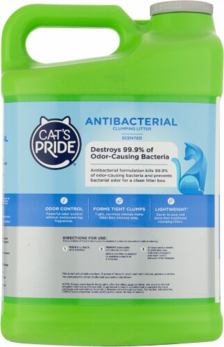 Cat's Pride Antibacterial Clumping Litter Perspective: back