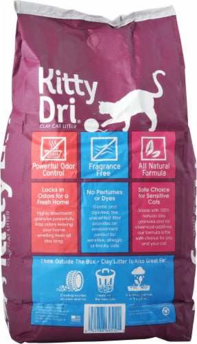 Kitty Dri® Clay Cat Litter Perspective: back