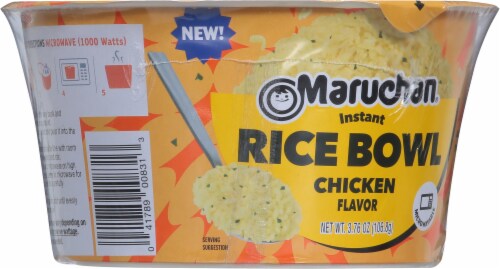 Maruchan Yakisoba Instant Rice Bowl - Chicken Flavor Perspective: back