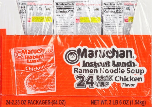 Maruchan® Instant Lunch® Chicken Ramen Noodle Cups Perspective: back