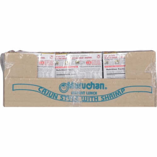 Maruchan® Instant Lunch™ Chili Piquin & Shrimp Flavor Ramen Noodle Soup Perspective: back