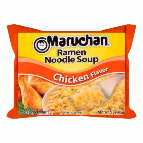 Maruchan® Chicken Flavor Wonton Ramen Noodle Soup, 3.69 oz