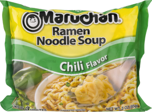 Maruchan Chili Ramen Noodle Soup Perspective: back
