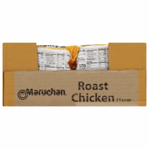 Maruchan Roast Chicken Ramen Noodle Soup Perspective: back