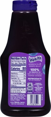 Welch's® Concord Grape Jelly Perspective: back