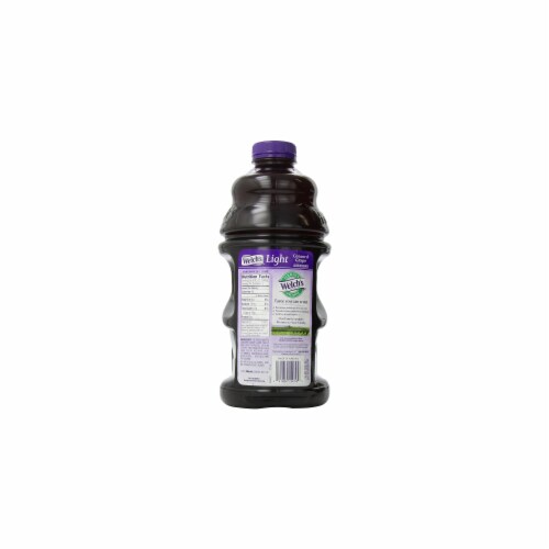 WELCH'S 64 FL OZ JUICE BEVERAGE LIGHT - CONCORD GRAPE Perspective: back