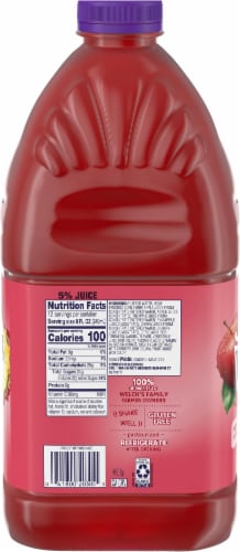 Welch's® Fruit Punch Juice Cocktail Perspective: back