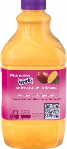 Welch's® Passion Fruit Juice Cocktail Perspective: back