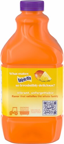 Welch's® Mango Pineapple Juice Cocktail Perspective: back