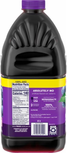 Welch's® Family Size Concord Grape Juice Perspective: back