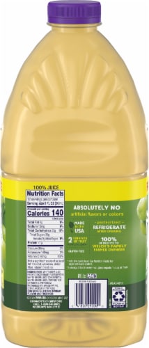 Welch's® White Grape Juice Perspective: back