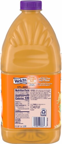 Welch's® Orange Pineapple Apple Juice Cocktail Perspective: back
