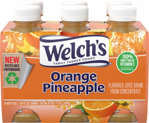 Welch's® Orange Pineapple Juice Perspective: back