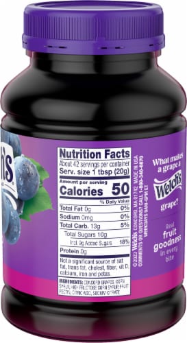Welch's® Concord Grape Jelly Perspective: back