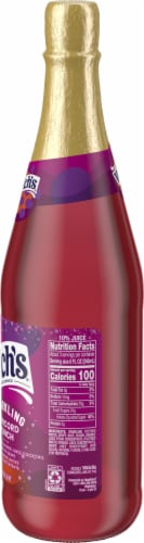 Welch's® Sparkling Sangria Juice Limited Edition Mocktail Perspective: back