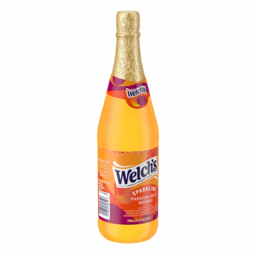 Welch's 25.4 oz Sparkling Juice Cocktail - Passion Fruit Mango Perspective: back