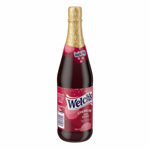 Welch's 25.4 oz Sparkling Juice Cocktail - Red Grape Perspective: back
