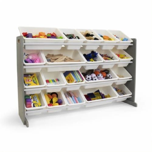 humble crew toy organizer with shelf