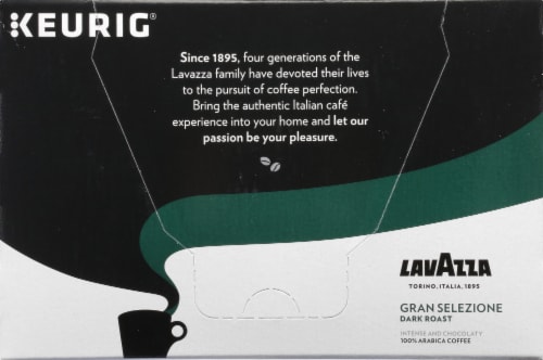 LavAzza Gran Selezione K-Cup Pods Perspective: back