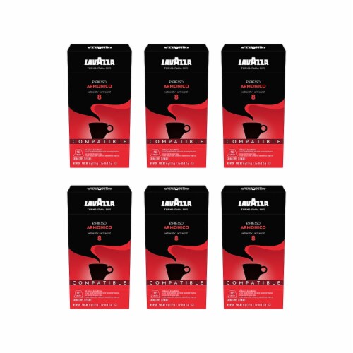 Lavazza Deciso Espresso Dark Roast Capsules Compatible With Nespresso  Original* Machines (Pack Of 100) 