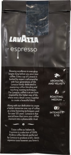 LavAzza Espresso italiano Coffee Perspective: back