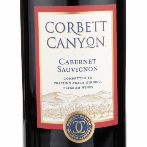 Corbett Canyon Cabernet Sauvignon California Red Wine Perspective: back