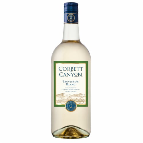 Corbett Canyon Sauvignon Blanc California White Wine Perspective: back