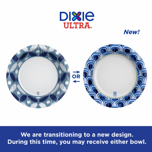Dixie Ultra® Extra Large Paper Bowls 34 Ounce Disposable Bowl Perspective: back
