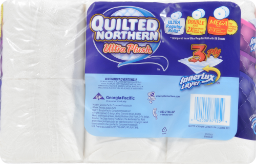 Quilted Northern Ultra Plush Bath Tissue Perspective: back