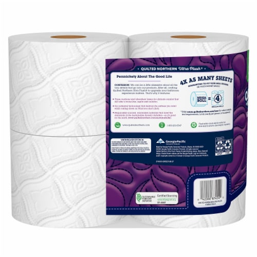 Quilted Northern Ultra Plush® Toilet Paper, 4 rolls - Ralphs