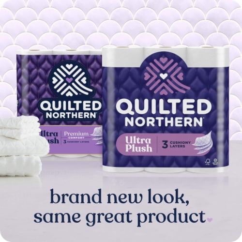Quilted Northern Ultra Plush® Toilet Paper Perspective: back