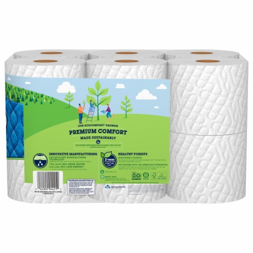 Quilted Northern Ultra Soft and Strong® 2-Ply Bath Tissue Perspective: back