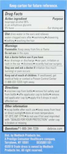 Debrox® Swimmer's Ear Relief Drops Perspective: back