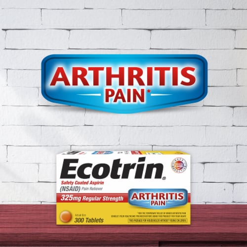 Ecotrin Pain Releiving Tablets 325mg Perspective: back