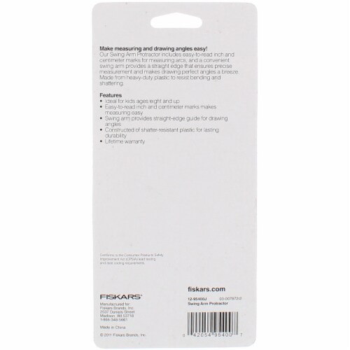 Fiskars Swing Arm Protractor Perspective: back