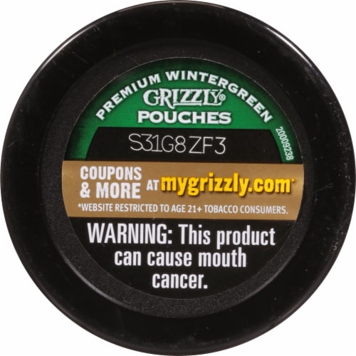 Grizzly Wintergreen Pouches Perspective: back