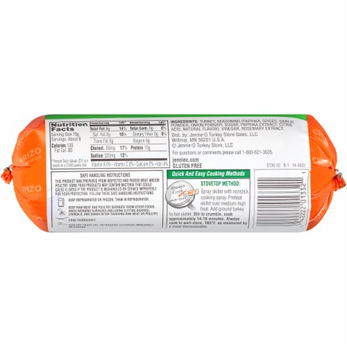 Jennie-O Turkey Sausage Chorizo, 1 lb - Fry’s Food Stores