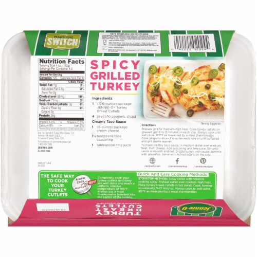 Jennie O Extra Lean Turkey Breast Cutlets 17 6 Oz Kroger