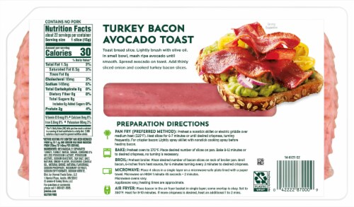 Jennie-O® Turkey Bacon Perspective: back