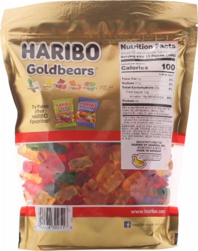 Haribo Gold-Bears Gummi Candy - 24 count, 2 oz bags