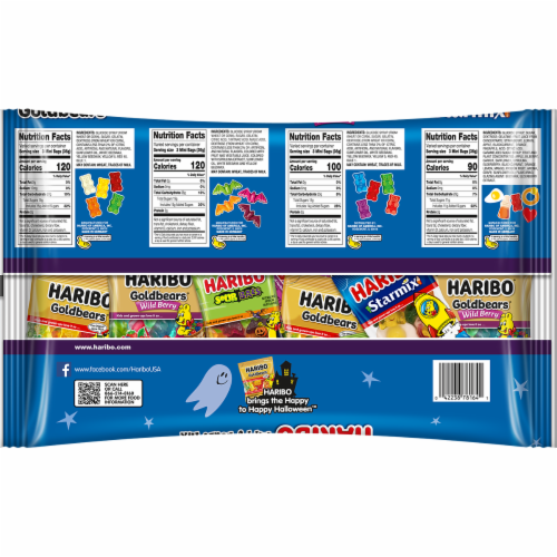 Haribo® Happy House Mix Assorted Gummi Candy Bag Perspective: back